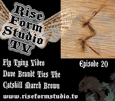 Fly Tying Video Episode 20 Dave Brandt